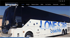 Desktop Screenshot of lonestarcoaches.com